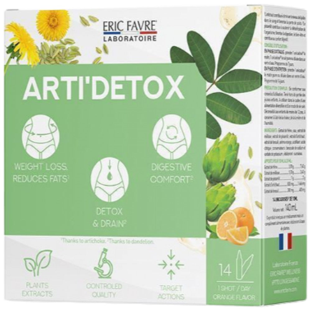 Arti detox | Програма за детоксикиране на артишок - 14 x 10 ml