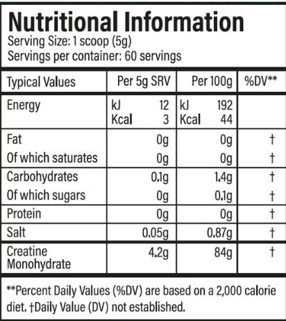 JP креатин | Различни аромати - 300 грама