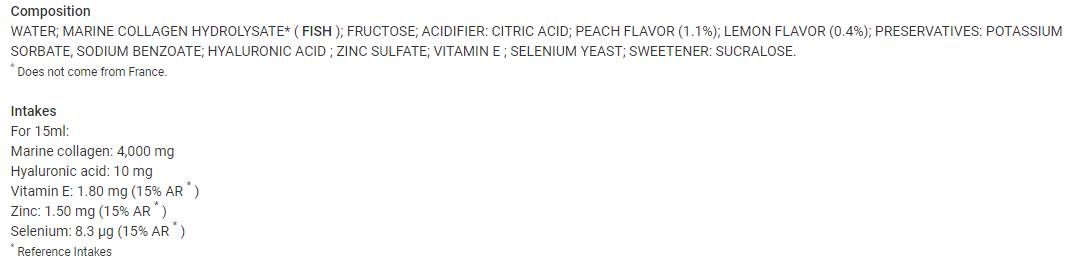 Чист колаген+ течност | Рибен колаген - 500 ml