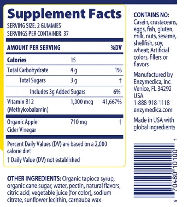Ябълков оцет гуми - 74 гуми