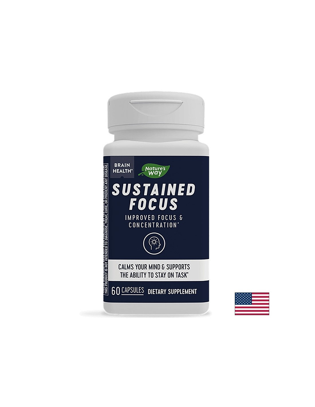 Оптимална формула за фокусиране - Поддръжка за изтощителна умствена работа, 60 капсули