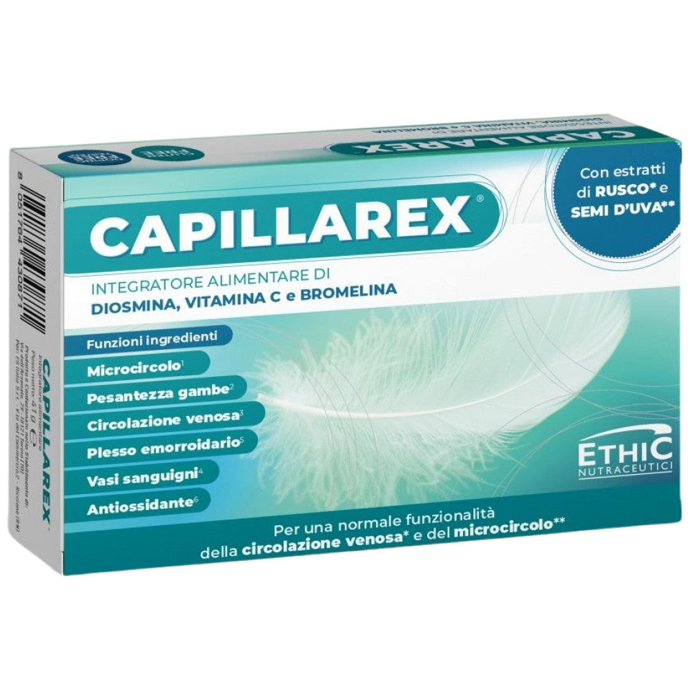 Capillarex | Подкрепа на кръвоносните съдове - 30 таблетки
