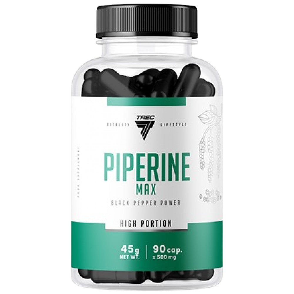 Piperine Max 35mg | Сила на черен пипер - 90 капсули
