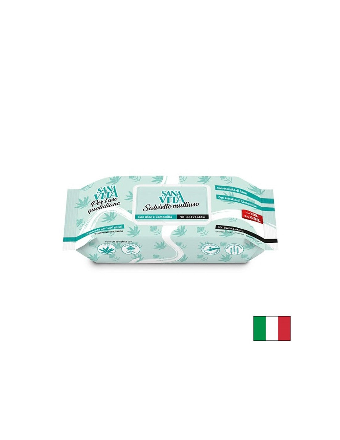 Униврсални Мокрикрпикки с Алое и Лалака, 90 бр.