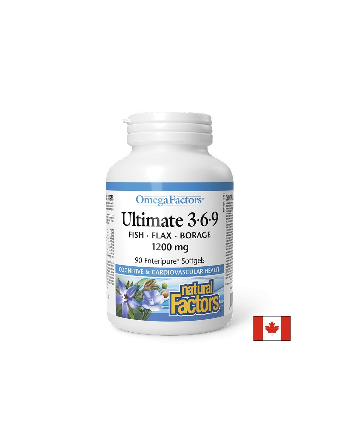 За да се подкрепи имунитет, зрение и мозъчна функция-Ultimate Omega 3-6-9, 1200 mg x 90 Softgel капсули