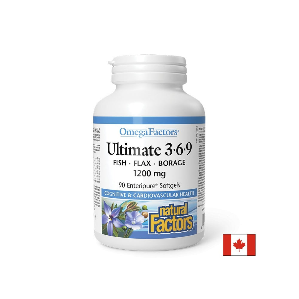 За да се подкрепи имунитет, зрение и мозъчна функция-Ultimate Omega 3-6-9, 1200 mg x 90 Softgel капсули