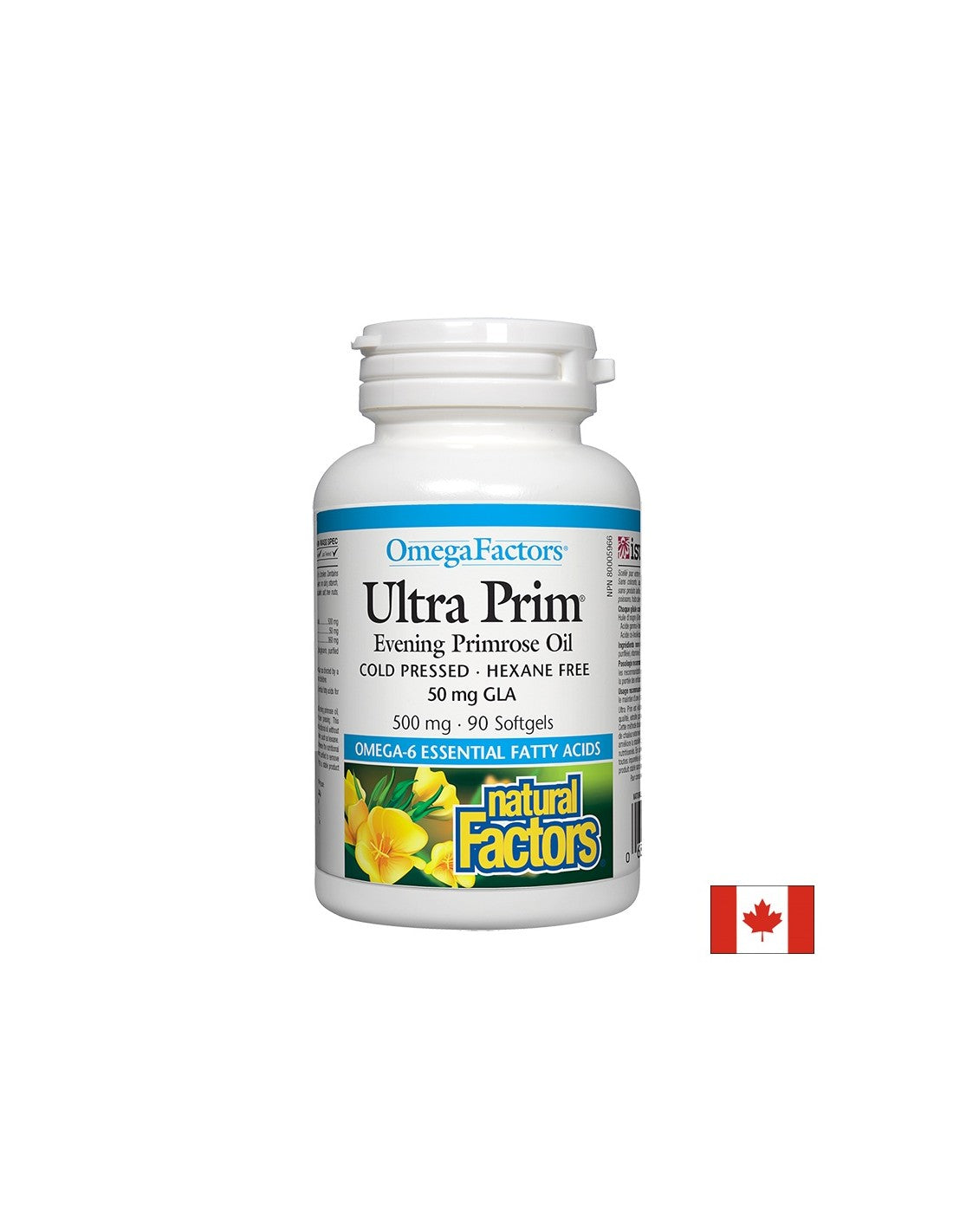 Ultra Prim Evening Primrose Oil 500 mg - 90 гел капсули