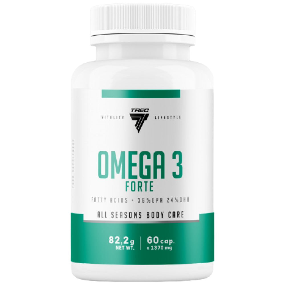 Omega 3 Forte 1000 mg | 60% EPA DHA - 60 гел капсули
