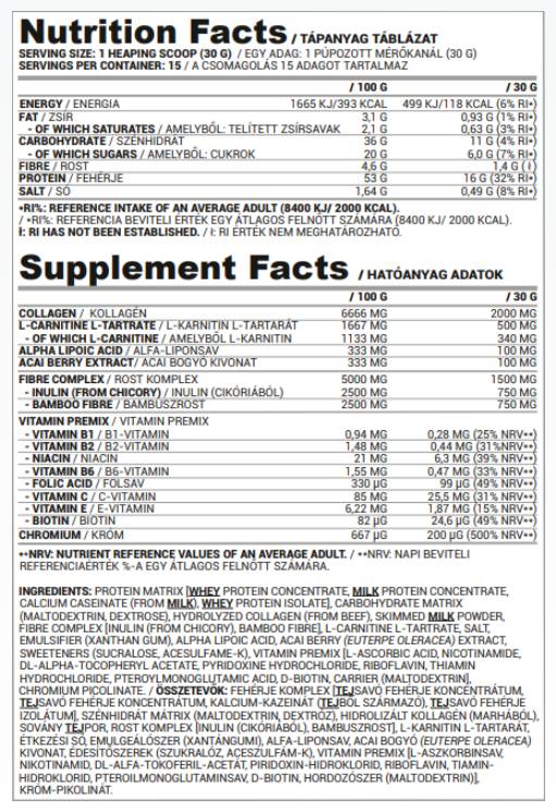 Shake | Мазнини за изгаряне на мазнини за жени - 450 грама