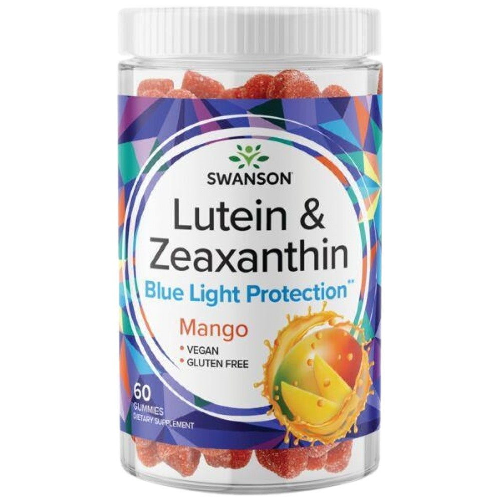 Lutein & Zeaxanthin Gummies | Манго - 60 дъвчащи таблетки