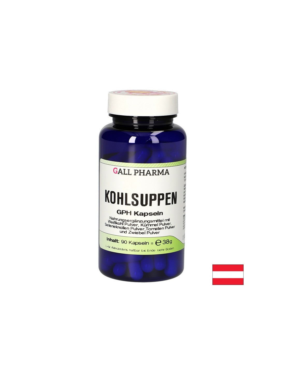 Здравословна загуба на тегло - зелева супа, 90 капсули