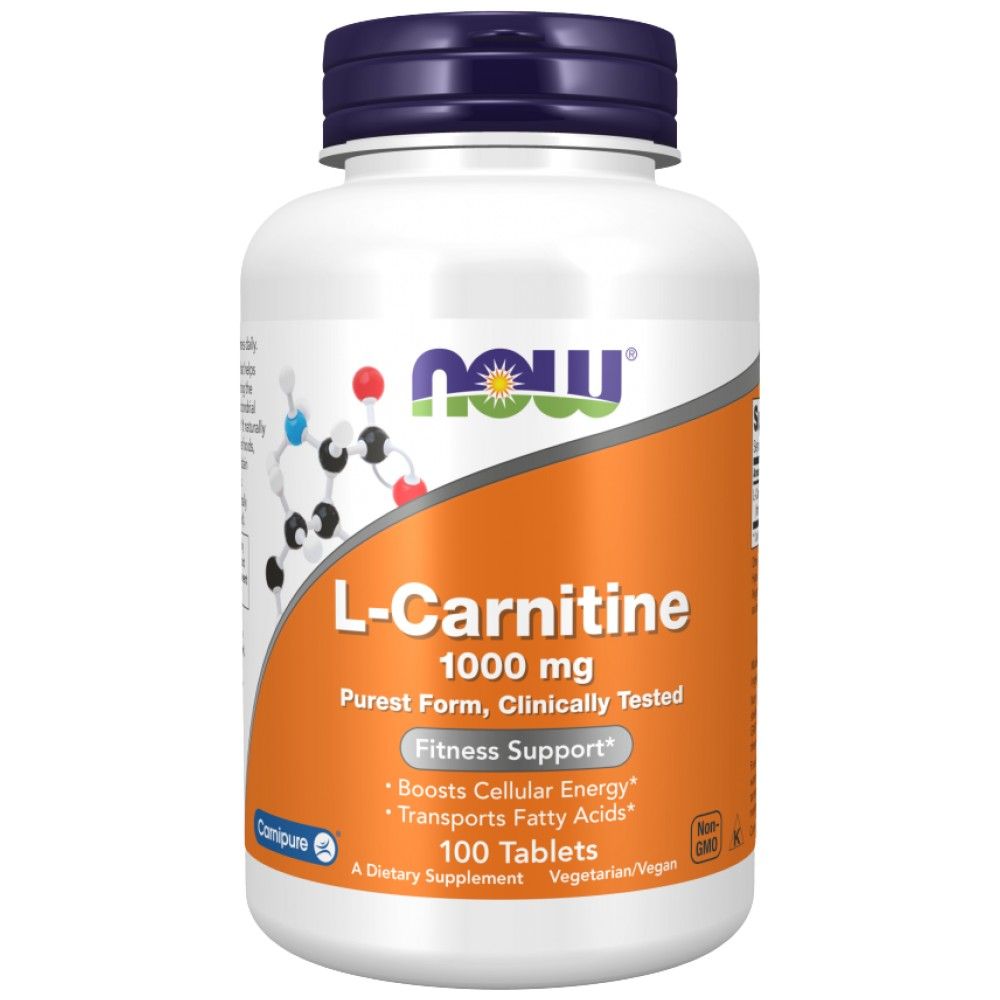 L-карнитин 1000 mg | Carnipure® - 100 таблетки