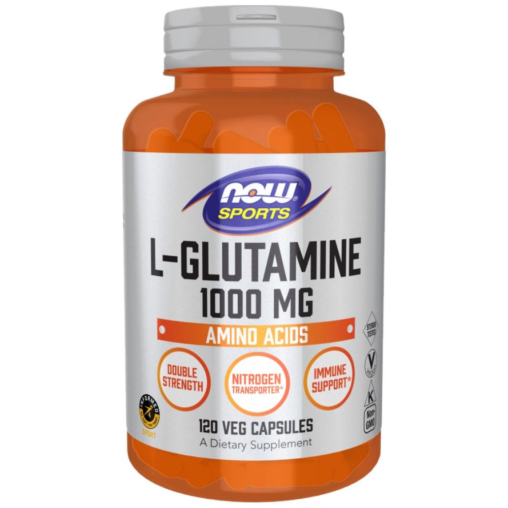 L -глутамин 1000 mg - 120 капсули