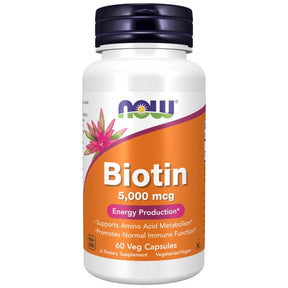 Biotin 5000 mcg - 60 capsules - Nutra Best Europe