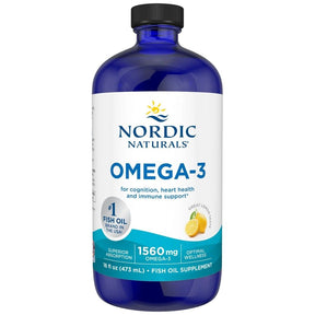 Omega-3 Liquid 1560 mg - 473 ml - Nutra Best Europe
