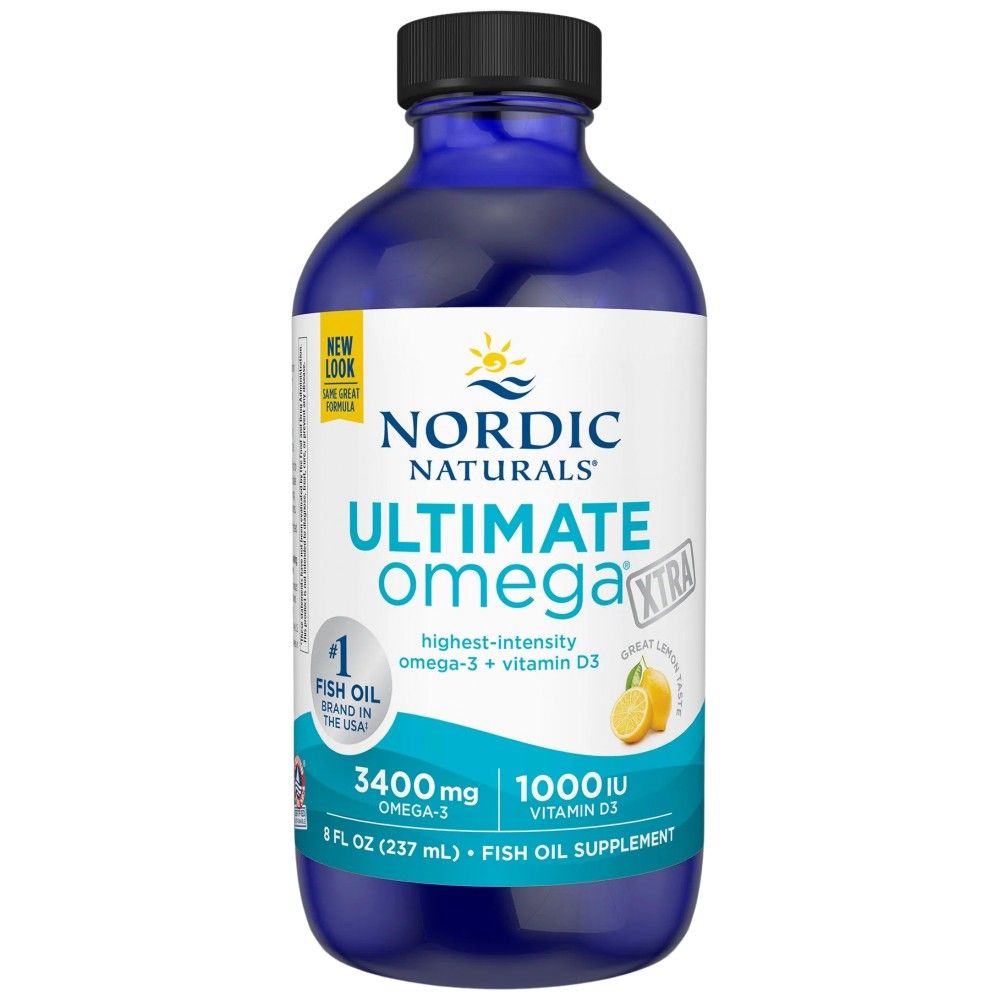 Ultimate Omega Xtra | С витамин D3 - 237 ml