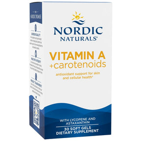Vitamin A + Carotenoids - 30 Gel capsules - Nutra Best Europe