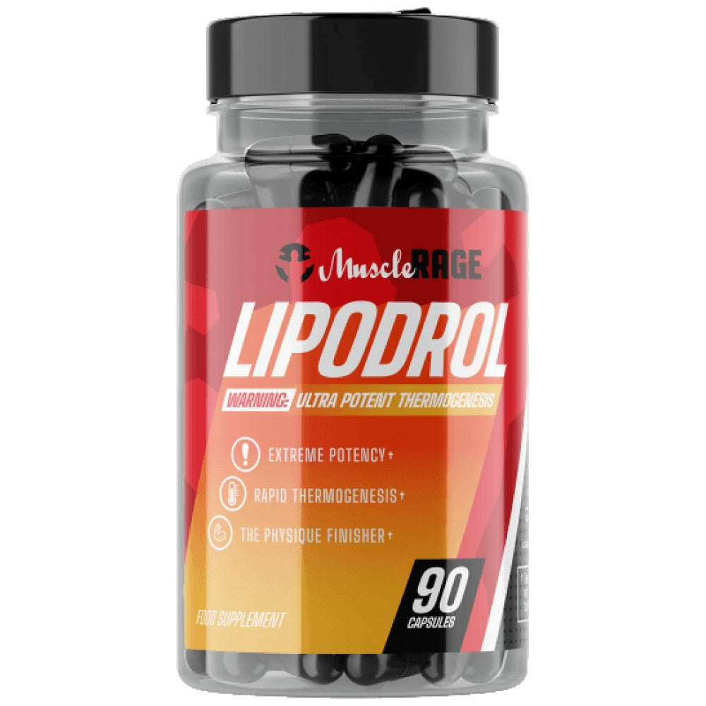 Lipodrol | Ултра мощен термогенен - ​​90 капсули