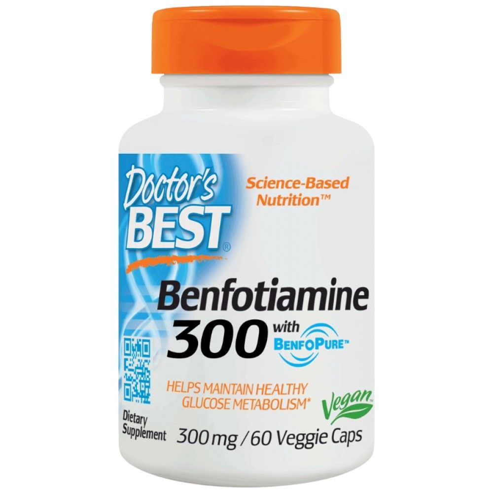 Най -добър бенфотиамин 300 mg | Benfopure - 60 капсули