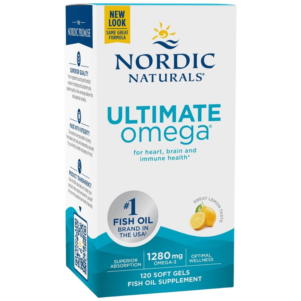 Ultimate Omega 1280 mg - 120 гел капсули