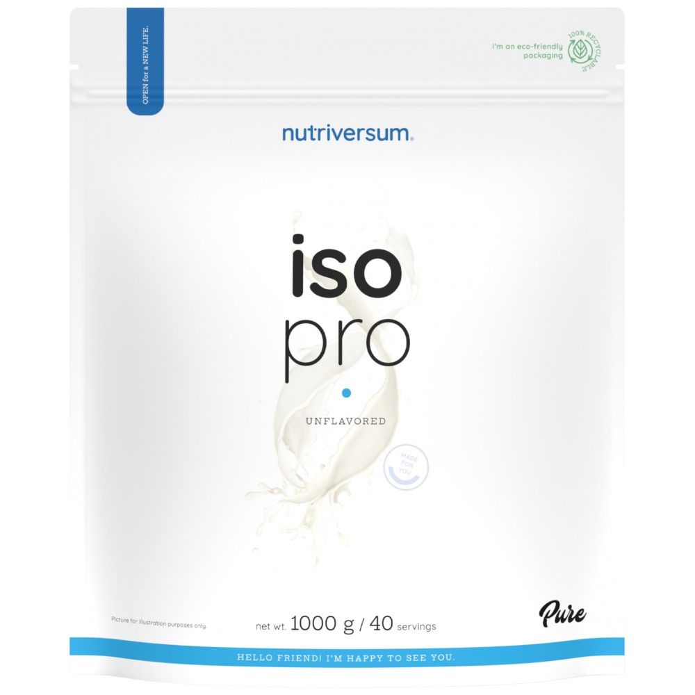 Iso pro pure Whey | Изолат с N -Zyme система - 1000 грама