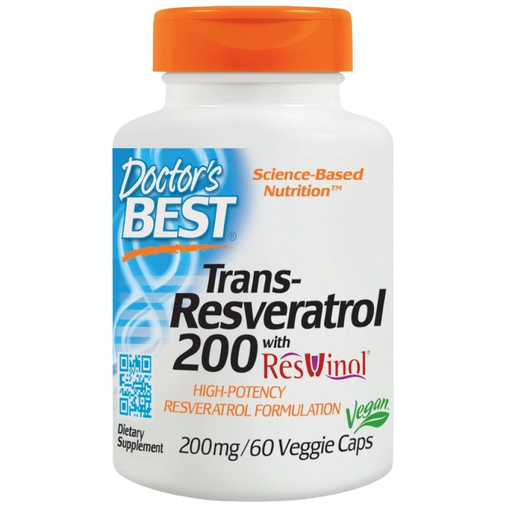Транс-ресвератрол 200 mg | С Resvinol -25 - 60 капсули