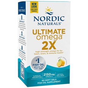 Ultimate Omega 2X 2150 mg - 60 Softgels - Nutra Best Europe