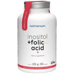 Inositol + Folic Acid for Women - 90 Tablets - Nutra Best Europe