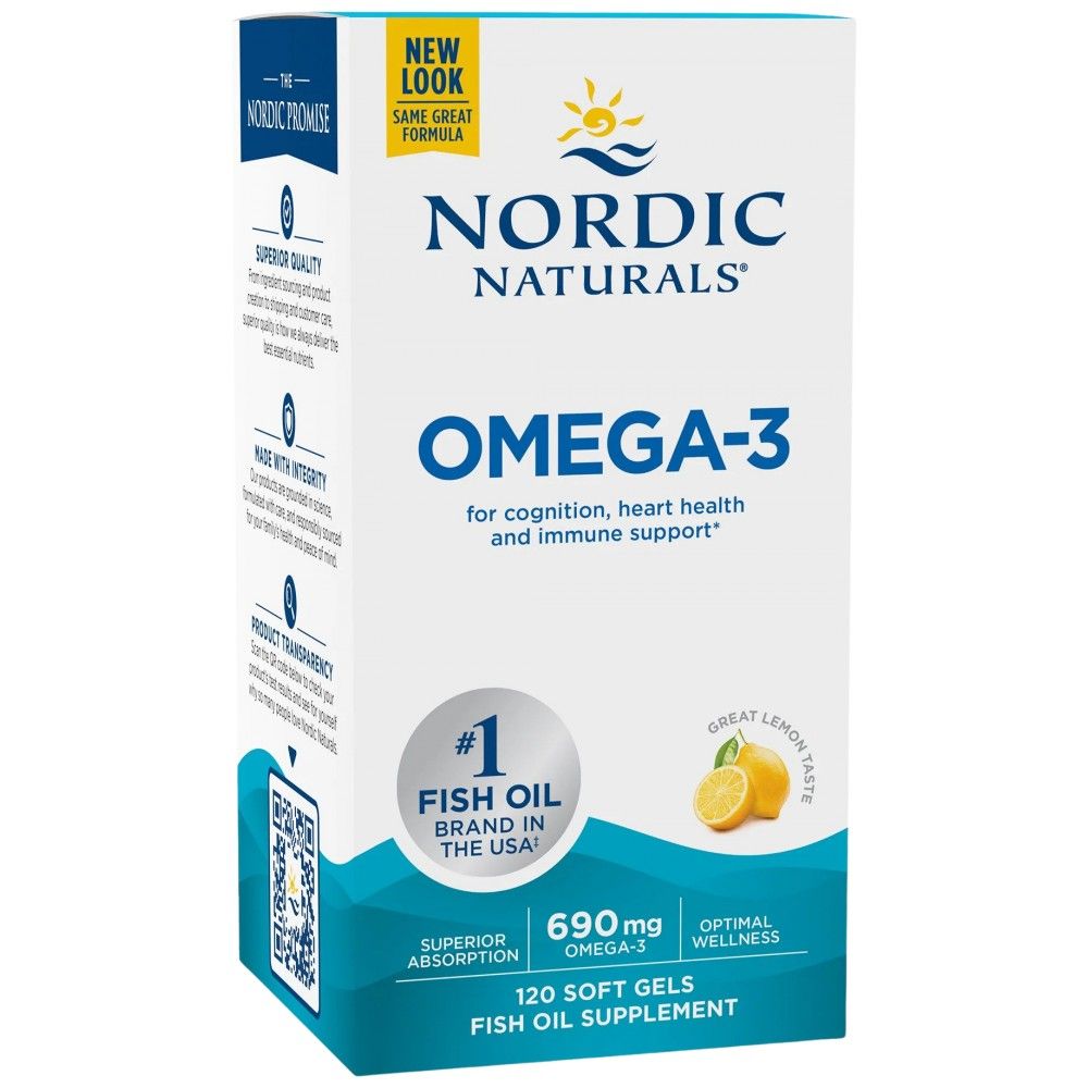 Омега -3 690 mg - 120 Softgels