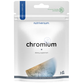 Chromium Tablet | 200 mcg Chromium Picolinate - 30 Tablets - Nutra Best Europe