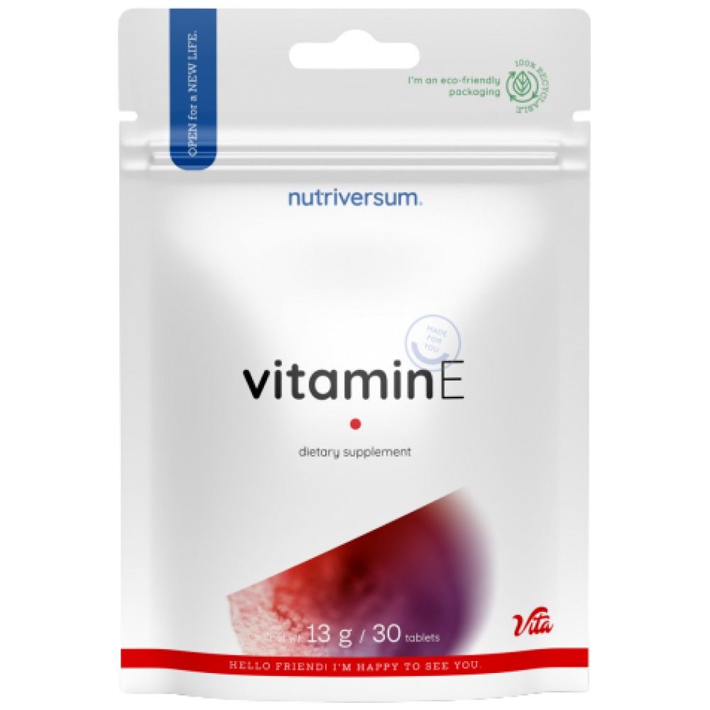 Витамин Е 60 mg - 30 таблетки