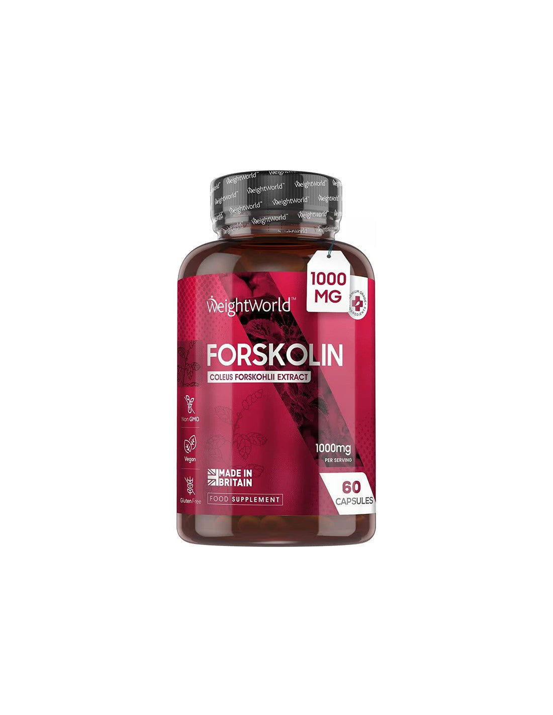 Здравословна загуба на тегло - Forskolin 1 G, 60 капсули - Forskolin