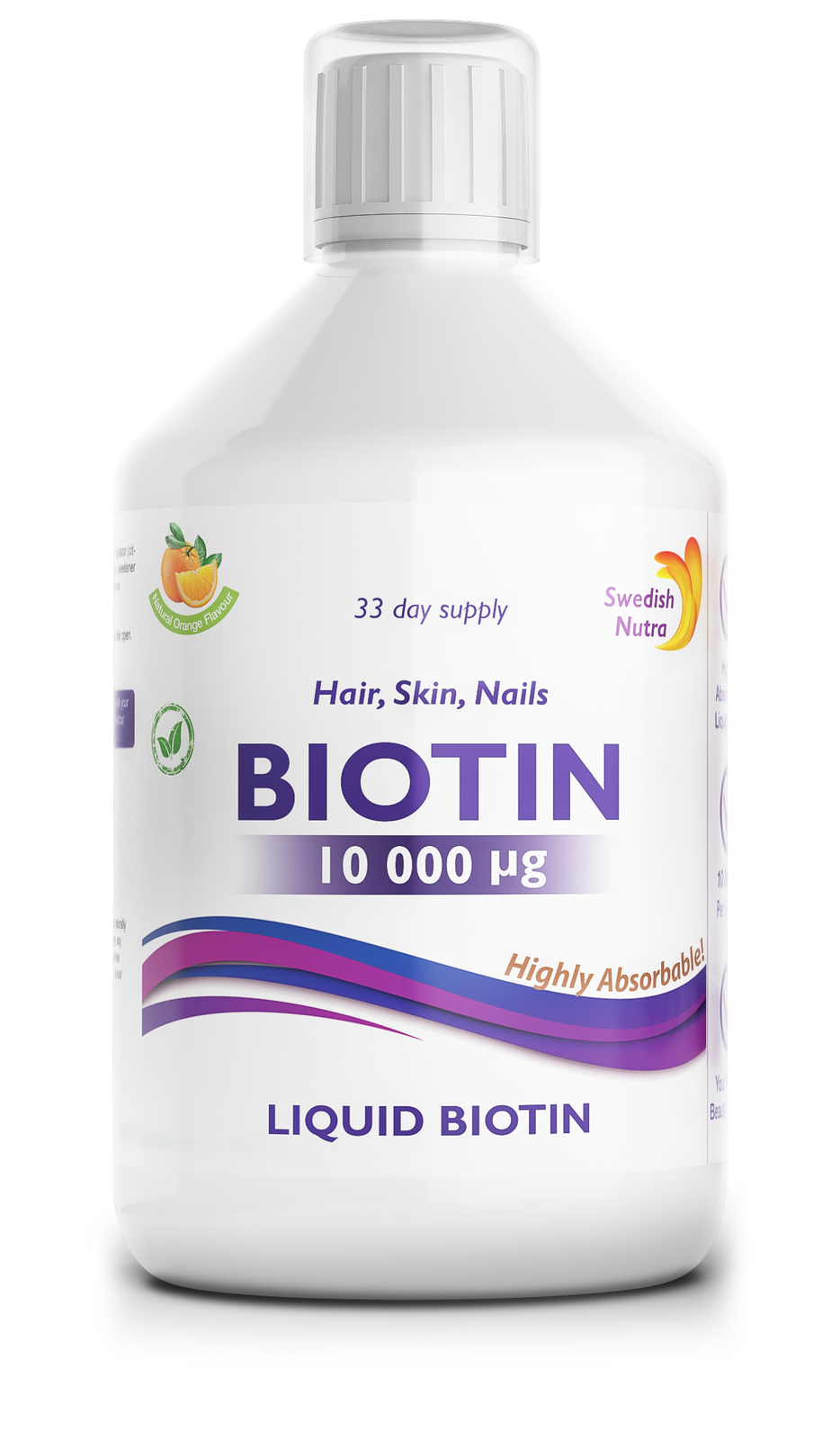 Течен биотин 10 000 mcg x 500 ml