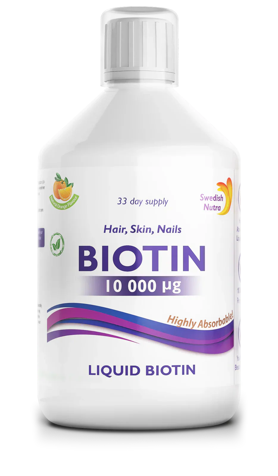 Течен биотин 10 000 mcg x 500 ml