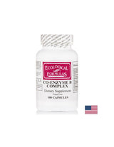Coenzyme B -Complex - клетъчна енергия и метаболизъм - витамини от супер биоактивни В, 100 капсули