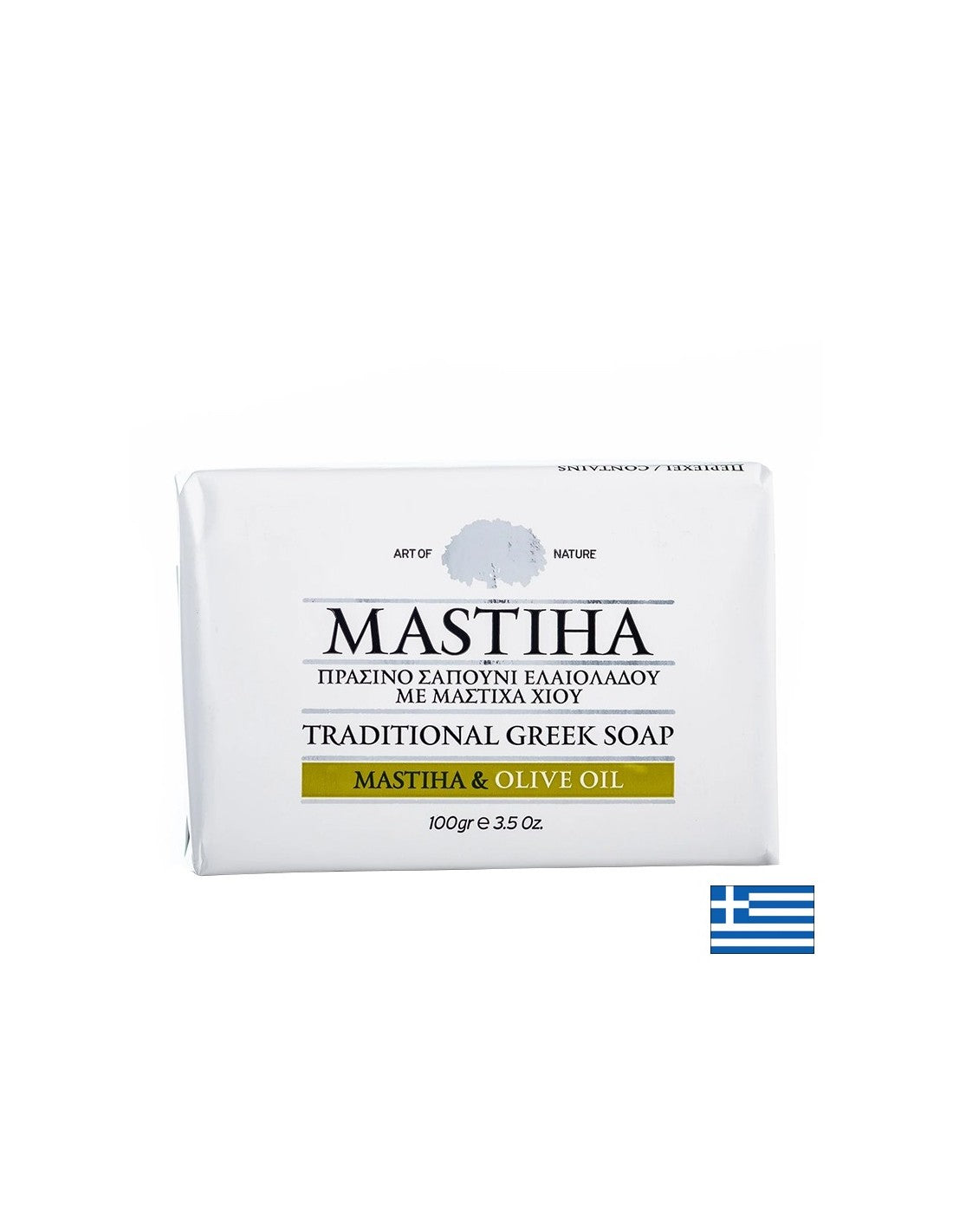 Традиционен гръцки сапун с <tc>Mastiha</tc> и зехтин 100гр <tc>Mastiha</tc>