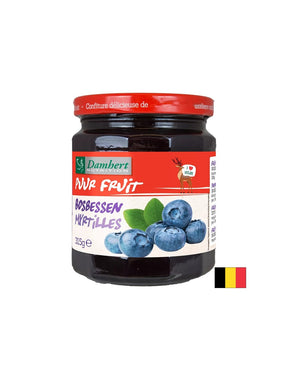 100% Blueberry Jam (sugar free), 315 g - Nutra Best Europe