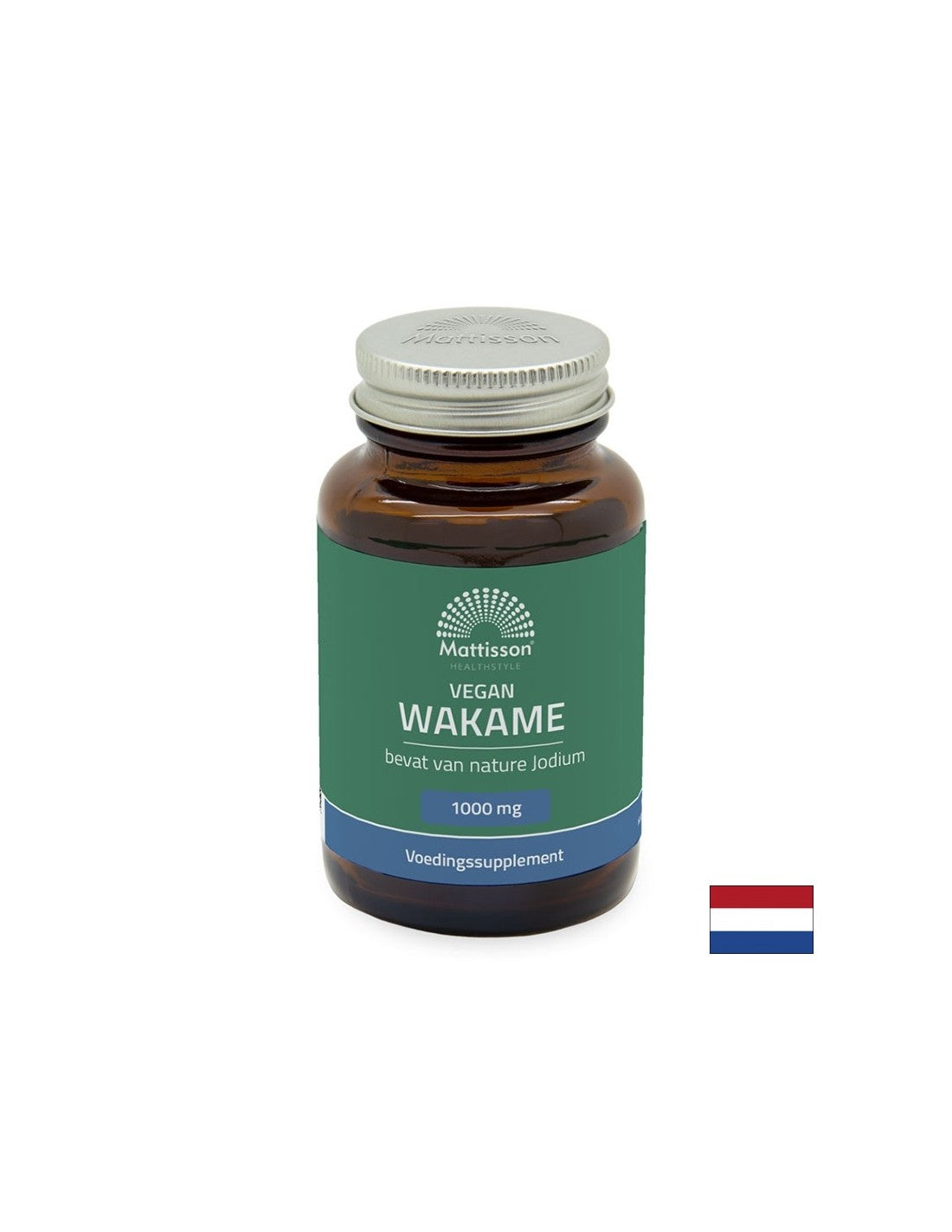 Щитовидна жлеза - Wakame (водорасли), 1000 mgx60 капсули <tc>Mattisson Healthstyle</tc>