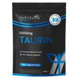 Таурин 1000 mg /180 таблетки, 90 дни /