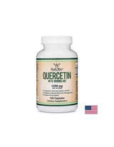 Имунитет - Кверцетин 1000 mg + Бромелаин 200 mg, 120 капсули <tc>Double Wood</tc>