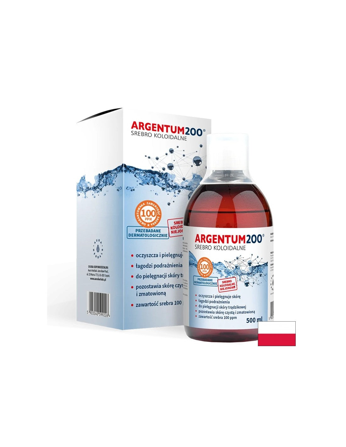 Колоидно сребро - 100ppm, 500 ml