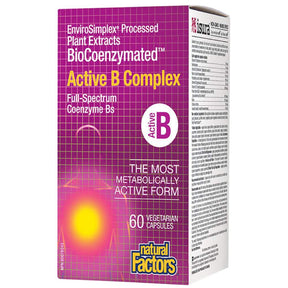 BioCoenzymated Active B-Complex - 60 capsules - Nutra Best Europe