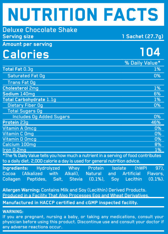 ISO Build Protein Isolate/Sachet - 0,028 kg