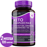 Кето Комплекс Макс /120 капсули, 60 дози/ <tc>Nutravita</tc>