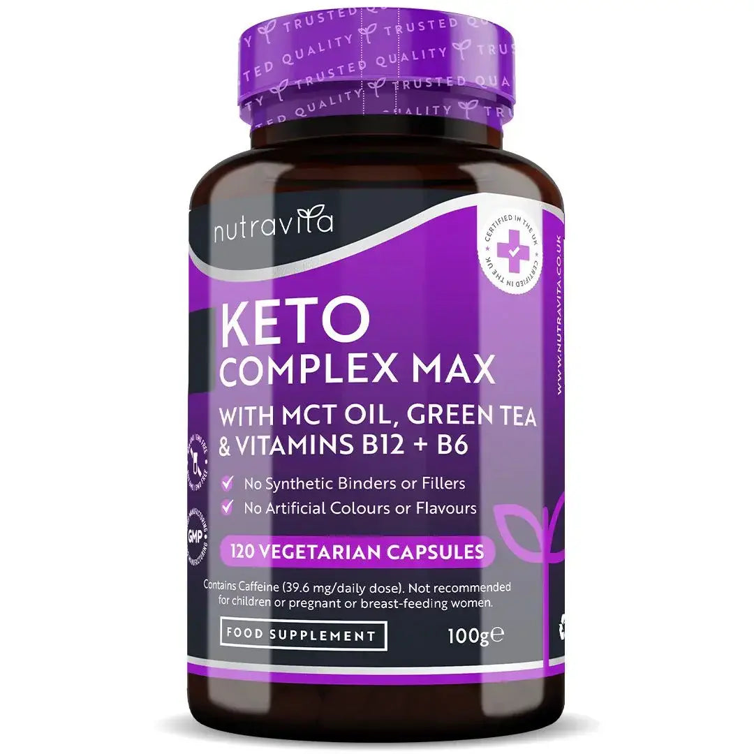 Кето Комплекс Макс /120 капсули, 60 дози/ <tc>Nutravita</tc>