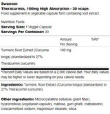 Theracurmin 100mg | Висока абсорбция 30 капсули