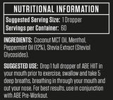 HIIT ИЗПЪЛНЕНИЕ НА ИЗПЪЛНЕНИЕ | С MCT & Peppermint - 30 ml