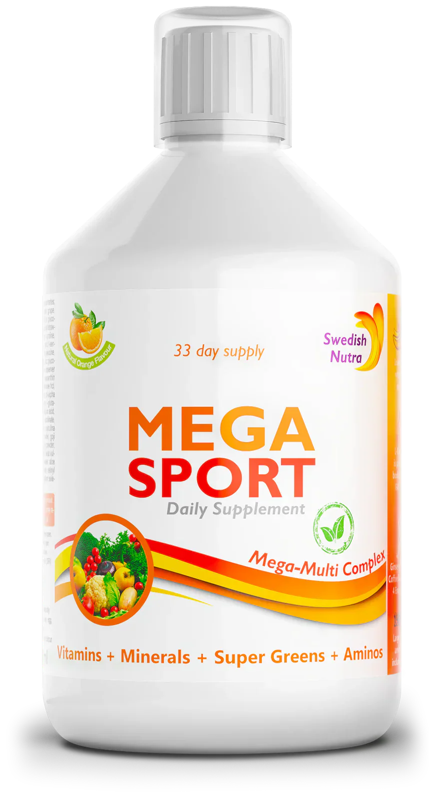 Мега спорт - витамини + минерали + колаген 1497 mg /500 ml /