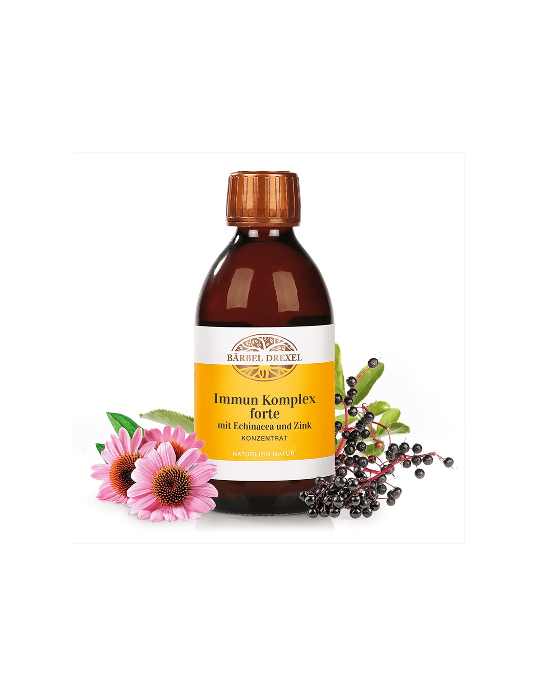 Имунен комплекс Forte с ехинацея и цинк - защита от инфекции, 150 ml