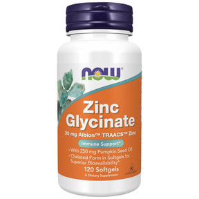 Zinc Glycinate 30mg. / 120 Softgels - Nutra Best Europe